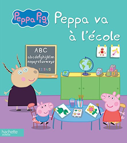 Imagen de archivo de Peppa Pig - Peppa va  l' cole (French Edition) a la venta por ThriftBooks-Atlanta