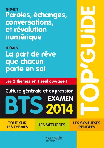 Culture générale et expression - BTS 1re année de - Editions Flammarion