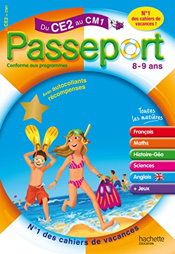 9782011612885: Passeport du CE2 au CM1