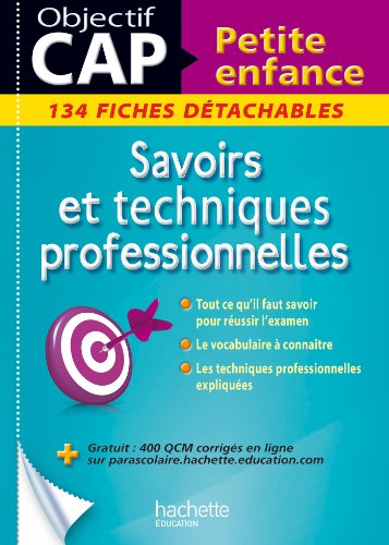 Stock image for Fiches CAP Petite enfance Savoirs et techniques professionnelles for sale by Ammareal