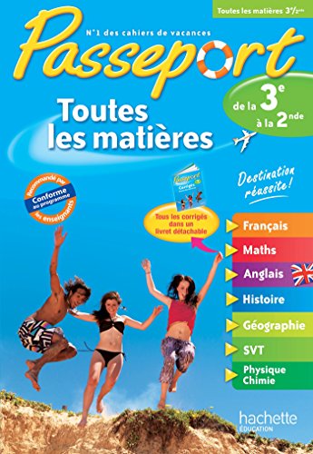 Stock image for Passeport Toutes les matires - De la 3e  la 2de for sale by Ammareal