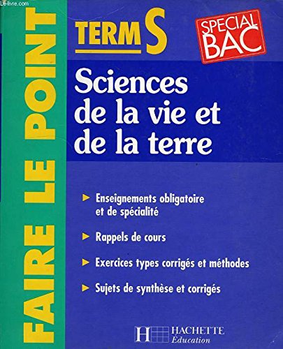 Beispielbild fr Sciences de la vie et de la terre, term S zum Verkauf von Ammareal