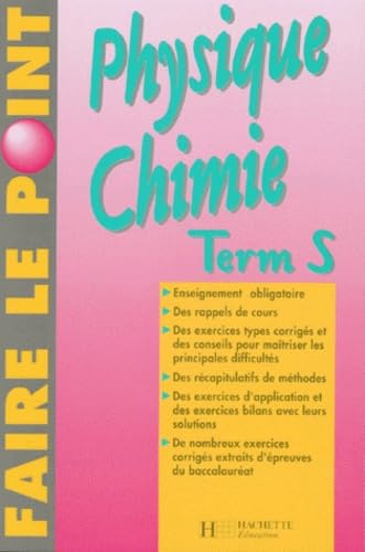 Imagen de archivo de Physique-chimie, term S a la venta por Ammareal