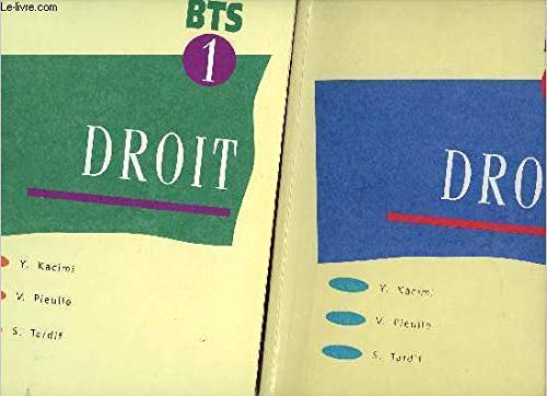 9782011668745: Droit BTS 1