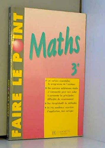 Stock image for Maths, 3e for sale by Ammareal