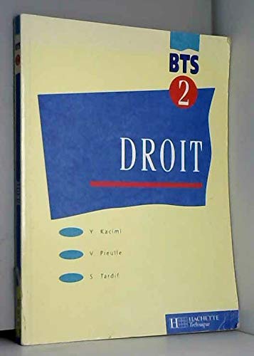 Stock image for Droit, BTS 2 for sale by Ammareal