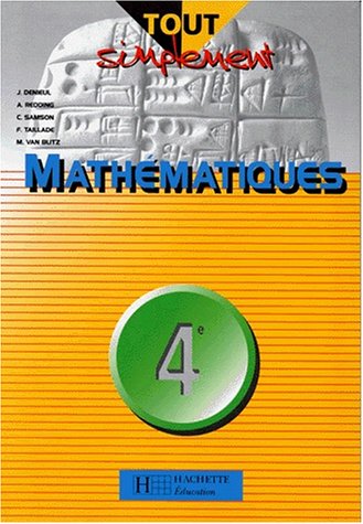 9782011675644: Mathmatiques, 4e