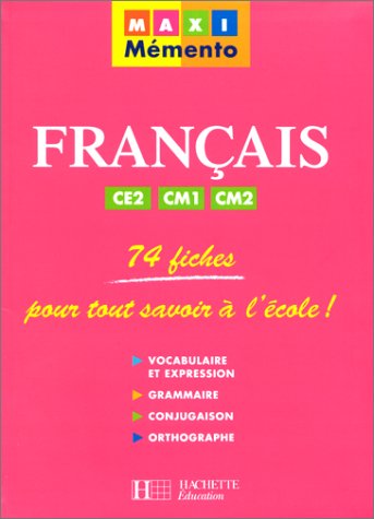 Imagen de archivo de Franais CE2/CM1/CM2 a la venta por Ammareal
