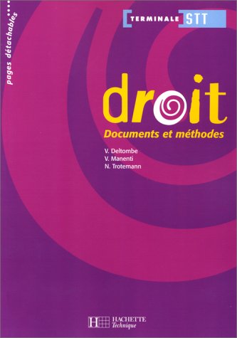 9782011680402: Droit, Terminale STT