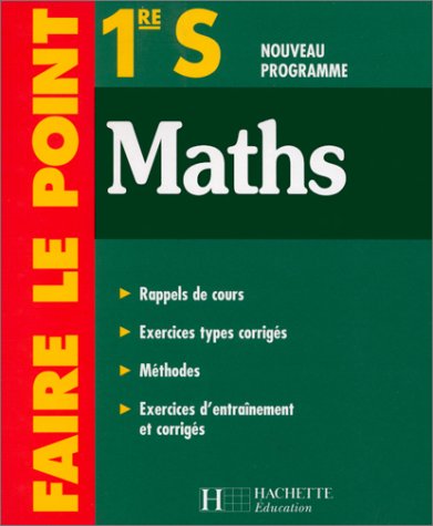 9782011681706: Maths 1re S