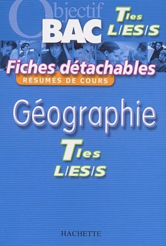 9782011687180: Gographie Terminales L-ES-S