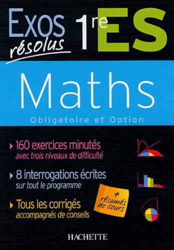 Imagen de archivo de Maths 1e ES : Obligatoire et option a la venta por Ammareal