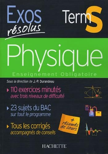 Stock image for Physique Tle S : Enseignement obligatoire for sale by Ammareal