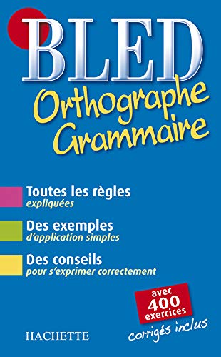Beispielbild fr Bled Orthographe-Grammaire zum Verkauf von Ammareal