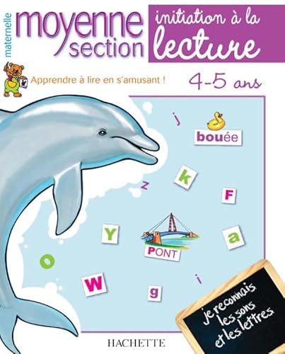 9782011694676: Toute ma maternelle - Cahier Initiation  la lecture Moyenne Section