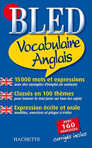 Beispielbild fr Bled Vocabulaire Anglais zum Verkauf von Ammareal