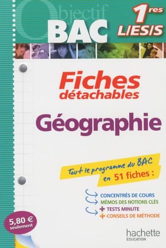 Beispielbild fr G ographie 1e L/ES/S : Fiches d tachables zum Verkauf von WorldofBooks