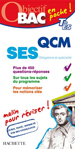 Immagine dell'editore per QCM SES Tle ES Obligatoire et Spcialit venduto da medimops