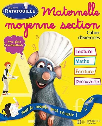 9782011697905: Ratatouille Maternelle Moyenne Section: Cahier d'exercices