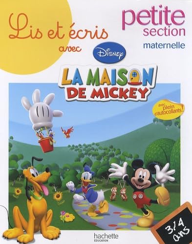 9782011698018: Lis et cris avec la maison de Mickey petite section maternelle (French Edition)