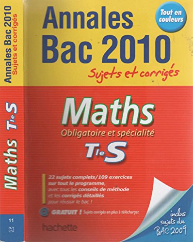 9782011699442: Maths Tle S obligatoire et spcialit: Sujets et corrigs