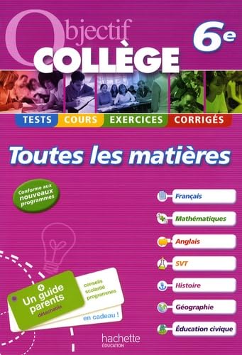 Beispielbild fr Objectif collge toutes les matires 6e zum Verkauf von Ammareal