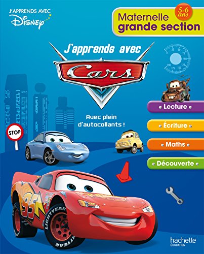 9782011700957: J'apprends avec Cars: Maternelle grande section 5-6 ans