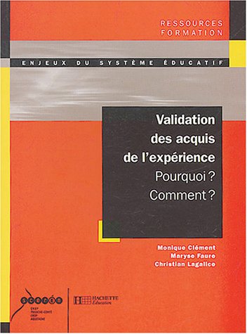 Imagen de archivo de Validation des acquis de l'exprience a la venta por LeLivreVert