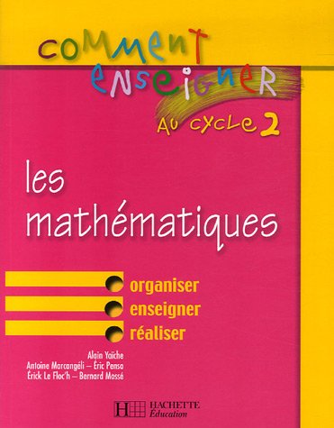 Stock image for Les mathmatiques cycle 2 for sale by Ammareal