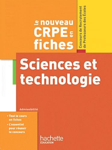 Beispielbild fr Le nouveau CRPE en fiches, Sciences et technologie zum Verkauf von Ammareal