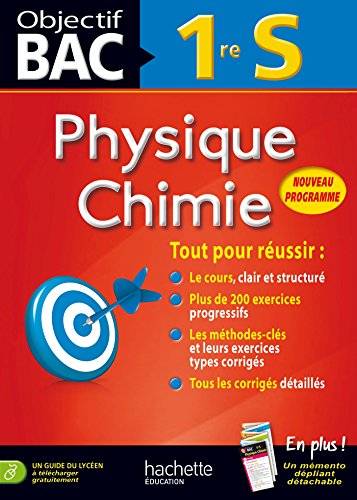 Stock image for Objectif Bac physique chimie 1re S for sale by Ammareal