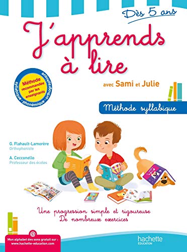 9782011714671: J'apprends  lire avec Sami et Julie. Ds 5 ans. Per la Scuola elementare