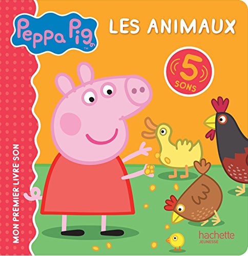 9782011801722: Peppa Pig - livre son-Animaux