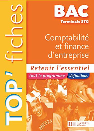 Beispielbild fr Top'Fiches Bac Tle STG Comptabilit et finance d'entreprise zum Verkauf von medimops