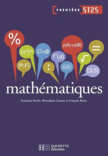 Stock image for Mathmatiques 1e ST2S for sale by Ammareal