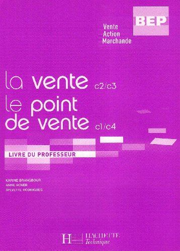 9782011805157: La vente/Le point de vente BEP VAM - Livre professeur - Ed.2008