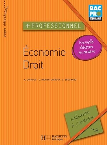 Beispielbild fr Economie-Droit Tle Bac Pro zum Verkauf von Ammareal