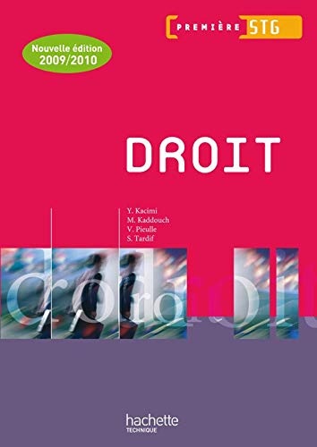 Stock image for Droit 1re STG - Livre lve, Ed.2009 for sale by Ammareal