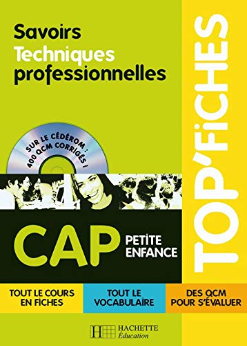 9782011806772: Savoirs et Techniques professionnelles CAP Petite enfance