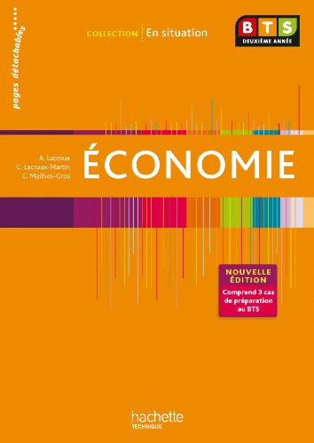 Stock image for En situation Economie BTS 2e anne - Livre de l'lve - Ed. 2013 for sale by Ammareal