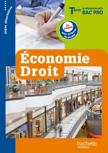 Stock image for conomie - Droit Term. Bac Pro - Livre lve - Ed. 2012 for sale by Ammareal