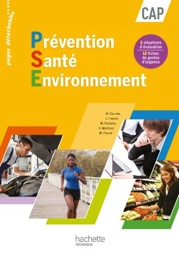Stock image for Prvention Sant Environnement CAP - Livre lve - Ed. 2012 for sale by Ammareal