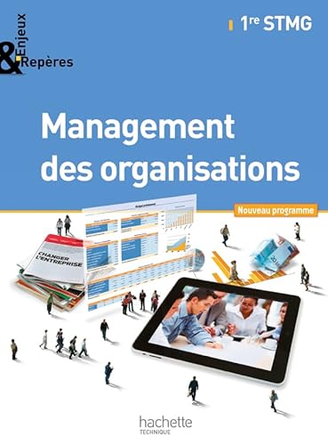 Beispielbild fr Enjeux et Repres Management des organisations 1re STMG - Livre lve Gand format - Ed. 2012 zum Verkauf von Ammareal