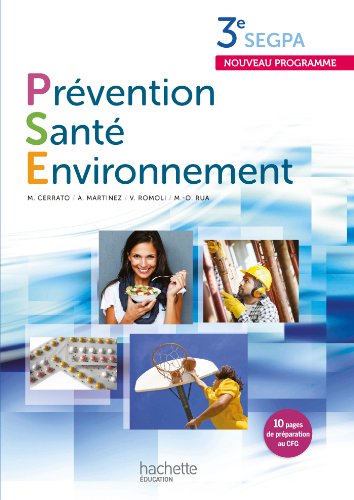 9782011820907: Prvention Sant Environnement 3e SEGPA - Livre lve - Ed. 2012