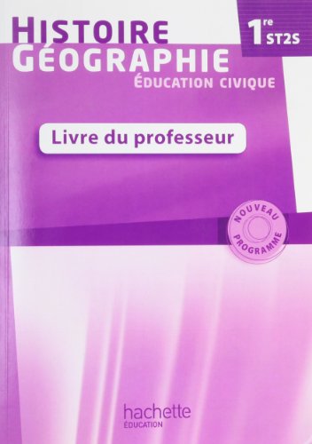 Imagen de archivo de Histoire - Gographie 1re ST2S - Livre professeur - Ed. 2012 a la venta por medimops