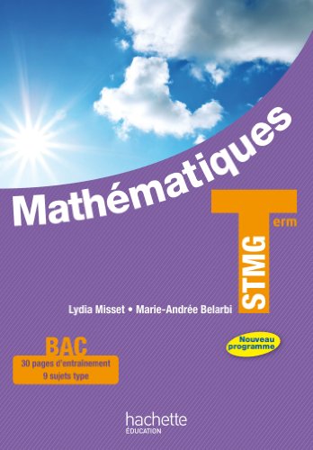 Imagen de archivo de Mathmatiques Terminale STMG - Livre lve format compact - Ed. 2013 a la venta por medimops