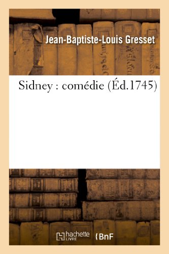 Imagen de archivo de Sidney: Comdie (Litterature) (French Edition) a la venta por Lucky's Textbooks
