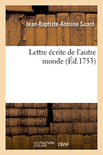 Stock image for Lettre crite de l'autre monde Litterature for sale by PBShop.store US