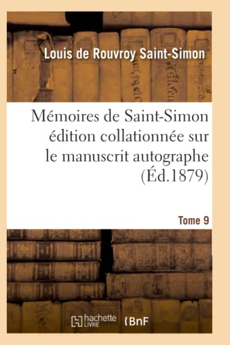 Beispielbild fr Saint-Simon-L: M?moires de Saint-Simon &#xe (Histoire) zum Verkauf von Buchpark