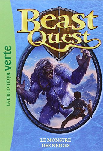 Beispielbild fr Beast Quest 05 - Le monstre des neiges zum Verkauf von books-livres11.com